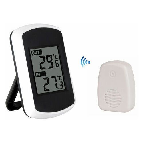 Fei Yu Thermomètre extérieur mesure ambiante testeur météo LCD numérique sans fil à l'intérieur température