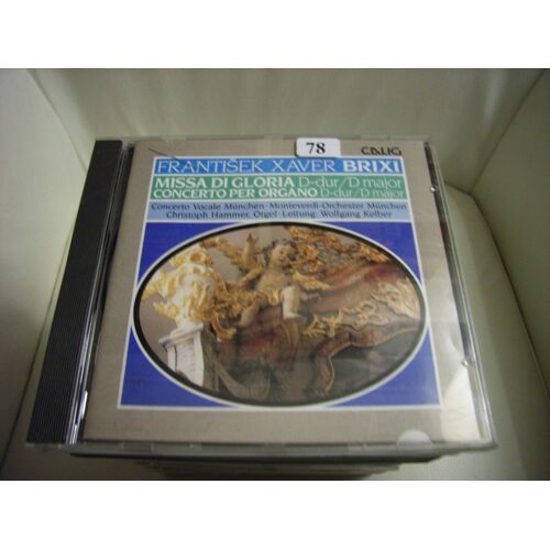 Missa Di Gloria, Conc. No. 1 Pour Orgue Hammer, Orgue
