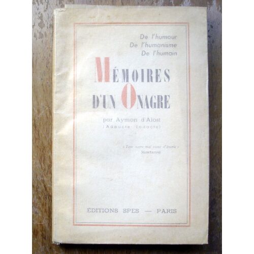 Memoires D'un Onagre