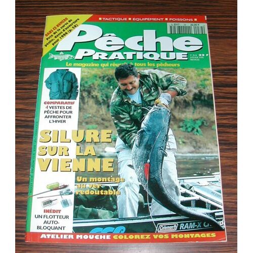 Revue Magasine Magazine Pêche Pratique N° 34 - Janvier 1996 Silure Sur La Vienne ...