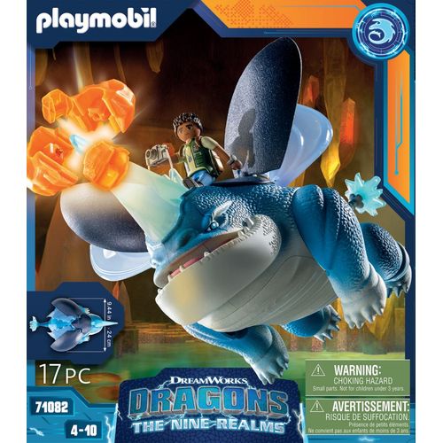 Playmobil 71082 - Dragons Nine Realms: Plowhorn & D'angelo