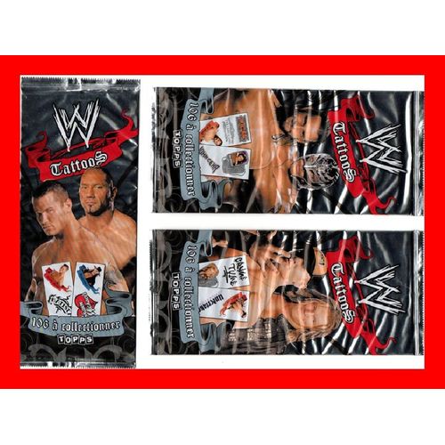 Tatouages Temporaire De Catch Pour Enfant Catcheur Tattoo