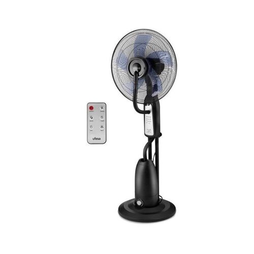 Ufesa MF4090 Ventilateur brumisateur avec télécommande, 3 modes, minuterie programmable 7,30 h arrêt automatique, diamètre 40cm