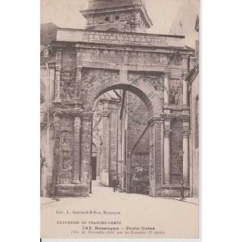 Cpa 1916 Besancon Porte Noire