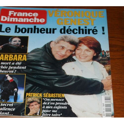 Fd Barbara 2p/ Patrick Sebastien 1.5p/ Lady Diana 2p/ Michael Hutchence Inxs 1p/ Amanda Lear 2p/ Veronique Genest 1.5p/ Madonna 1p/ Julia Roberts 1p/ Articles Photos Dalida, Sophie Marceau, Gillian Anderson, 2 Be 3 2674