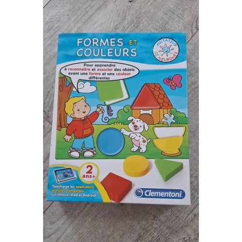 Jeu De Société Formes Et Couleurs À Partir De 2 Ans