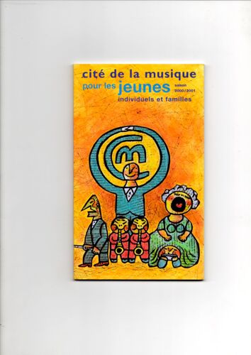 Programme De La Cité De La Musique Pour Les Jeunes Saison 2000/2001 1