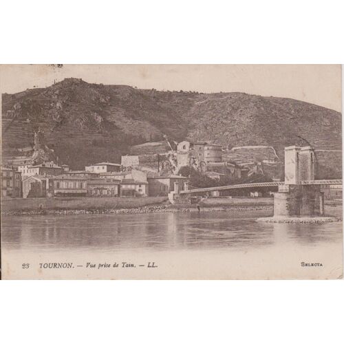 Cpa  Tournon Vue Prise De Tain