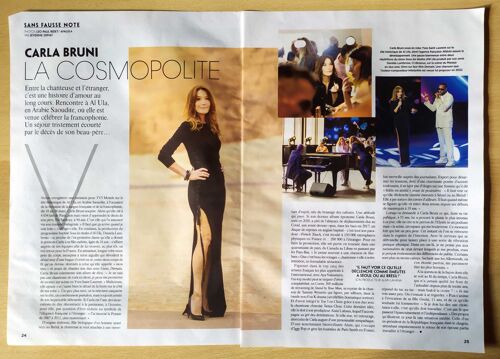 Gala N°1554 - Coupure De Presse - Carla Bruni