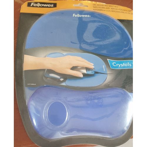 Tapis de souris avec repose poignet en gel