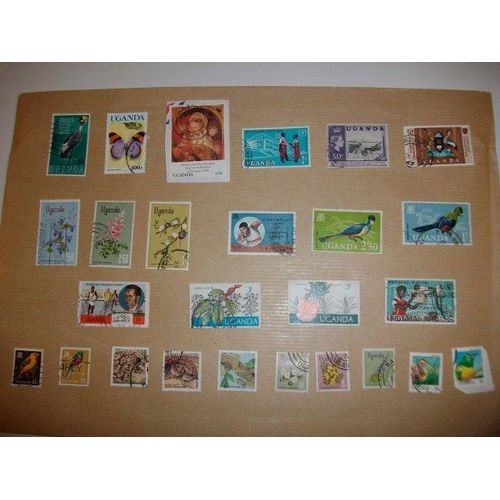 Ouganda- 26 Timbres Differents - Refnt49