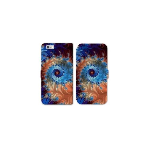 Housse Cuir Portefeuille Pour Iphone 7 / 8 / Se (2020 / 2022) Psychedelic
