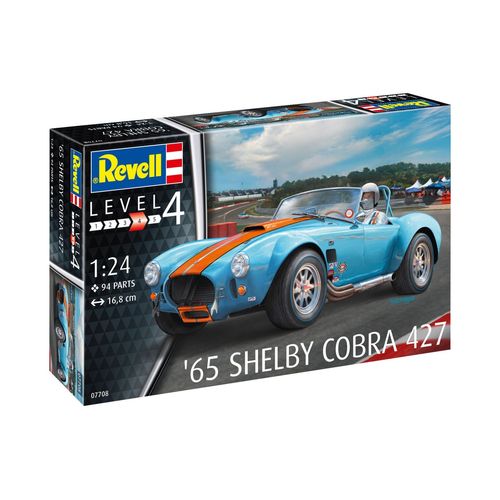 Maquettes  65 Shelby Cobra 427-Revell