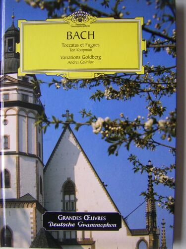 Bach - Toccata Et Fugues / Variations Goldberg (Grandes Oeuvres Deutsche Grammophon - 2 Cd + Livre)