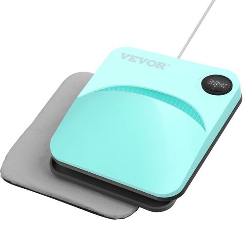 Presse à Chaud Portable Plaque Chauffante-VEVOR-22,8x22,8 cm-Presse à Chaleur Transfert par Sublimation-pour T-shirt/Sac