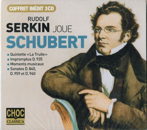 Serkin Joue Schubert 3cd - Choc De Classica