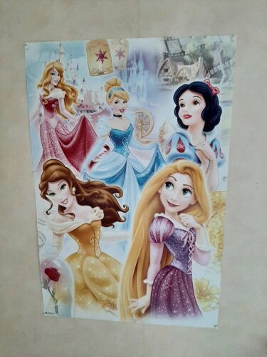 Poster De 5 Princesses Disney