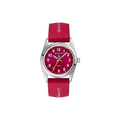 Rel Gant Teens Graduate 28 Vermelho Silicone Vermelho Riscas