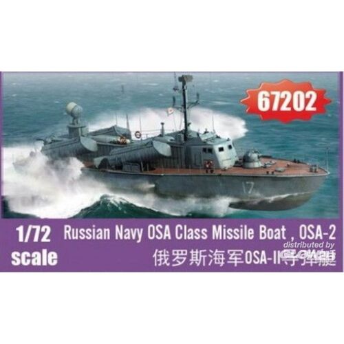Bateau Lance-Missiles De Classe Osa De La Marine Russe, Osa-2 - Maquette De Bateau I Love Kits 9337202-I Love Kit