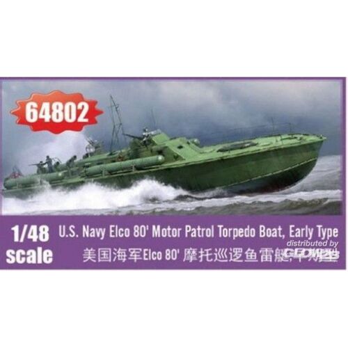 Bateau Torpilleur De Patrouille À Moteur Elco 80, Type Ancien - Maquette De Bateau I Love Kits 9334802-I Love Kit