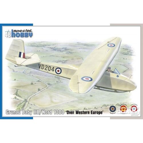 Grunau Baby Iib / Nord 1300 Sur L'europe Occidentale - Maquette D'avion Special Hobby 7008203-Special Hobby