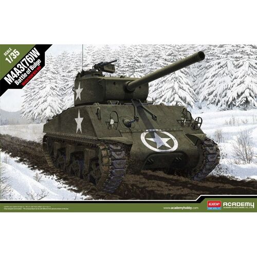 M4a3 (76) W Sherman Bataille Des Ardennes - Academy Ac13500-Academy