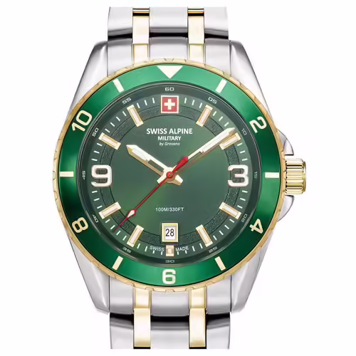 Mens Watch Swiss Military 7034.1144, Quartz, 42mm, 10atm