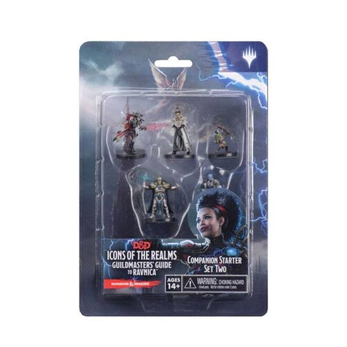 D&d Icons Of The Realms Pack Miniatures Guildmasters' Guide To Ravnica Companion Starter Set Two - Wizkids Wiz73116