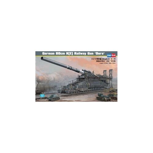 Canon Sur Rail Allemands 'dora' 80 Cm K (E) - Hobby Boss Hb82911-Hobby Boss