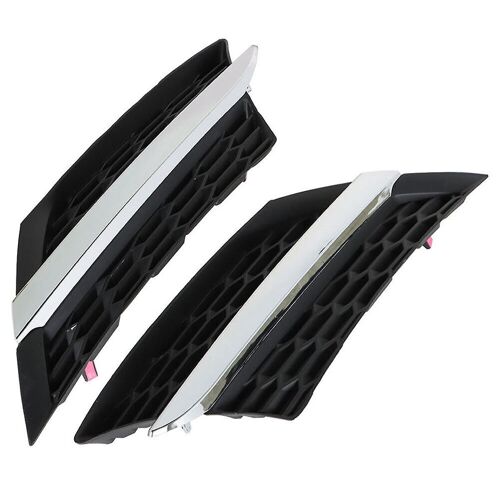 Front Upper Hood Bumper Grille Grill For 2013-2015 Front Upper Bumper Kidney Grille Grill ,1 Pair