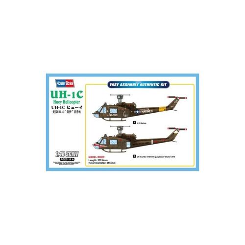 Bell Uh-1c Huey Helicopter - Maquette D'avion Hobby Boss Hb85803-Hobby Boss