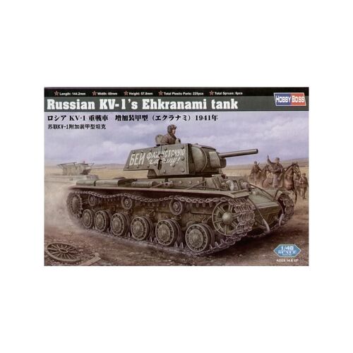 Kv1 Ehkranami Russe - Hobby Boss Hb84811-Hobby Boss