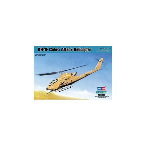 Hélicoptère D'attaque Ah-1f Cobra - Maquette D'avion Hobby Boss Hb87224-Hobby Boss