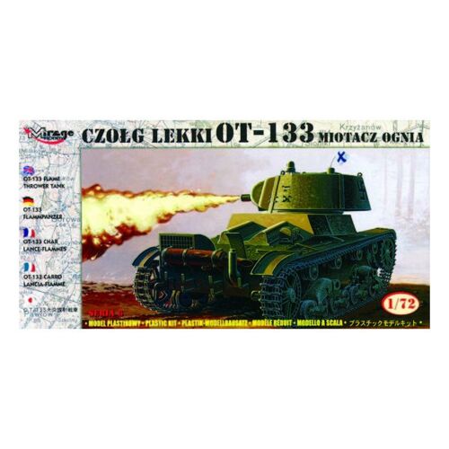 Flammpanzer Ot-133 Finnische Beuteversion - Mirage Hobby 4072616-Mirage Hobby