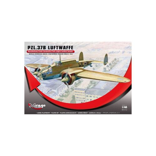 Pzl.37b Luftwaffe Germ.Vers. Okecie 1940 - Mirage Hobby 4081312-Mirage Hobby