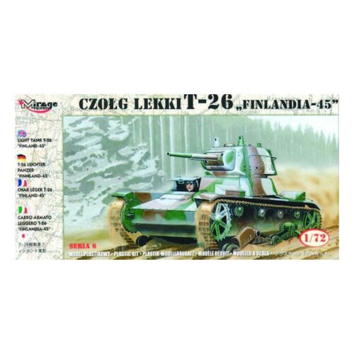 Finnischer Panzer T-26 1945 - Mirage Hobby 4072620-Mirage Hobby