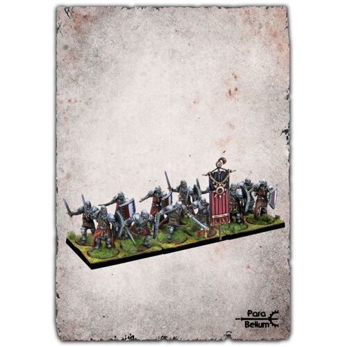 Conquête: Le Dernier Argument Des Rois Pack 12 Miniatures Les Cent Royaumes: Hommes Aux Armes - Para Bellum Wargames Pbw8222