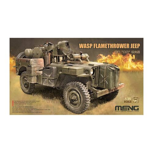 Guêpe Lance-Flammes Jeep - Meng Model Mmvs-012-Meng Model