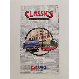 Catalogue Corgi Classics July To December 1995-Corgi