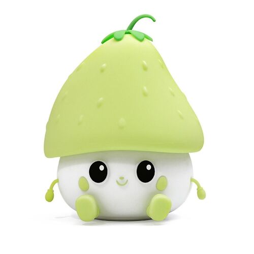 Veilleuse Mignonne Fraises, Veilleuse Mignonne, Veilleuse Rechargeable Pour Chambre À Coucher, Décor De Chambre À Coucher, Vert