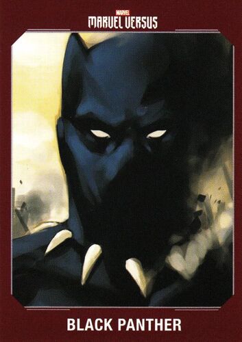 Carte Panini - Marvel Versus 2022 - Black Panther - 6/175
