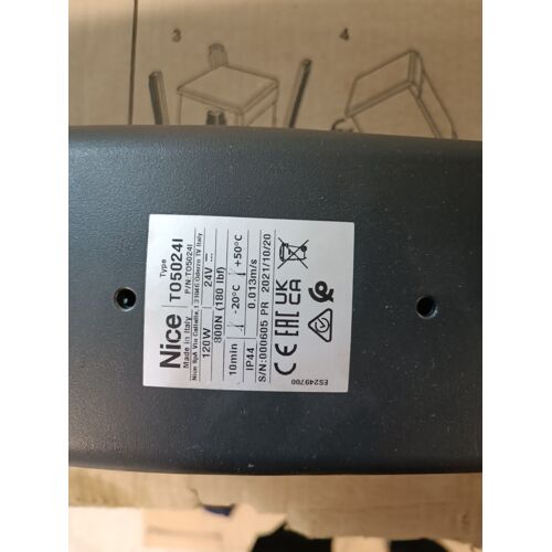 Vérins Nice Toona 5024 Pour Portail À Battants Lourds