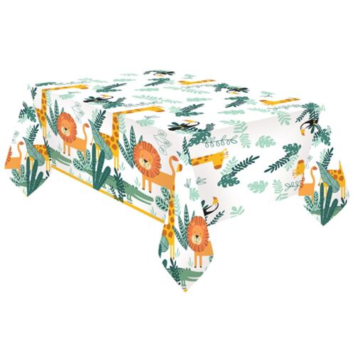 Nappe Plastique Safari Nature Sauvage 120x180cm