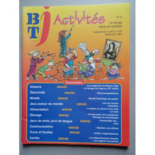 Bibliothèque De Travail Junior 6 Activités