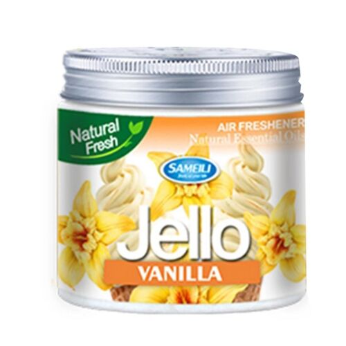 Voiture 220g Jello Parfum Assainisseur D'air Baume De Voiture Désodorisant Parfum De Longue Durée Parfum Auto Aromathérapie Vanille
