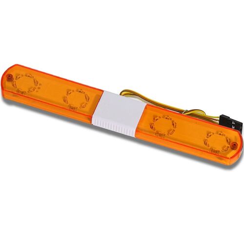 Flash Alarm Lamp Led Police Car Bright Light For 1/10 Rc D12 , Traxs Axial Car Upgrade Parts, 145mm