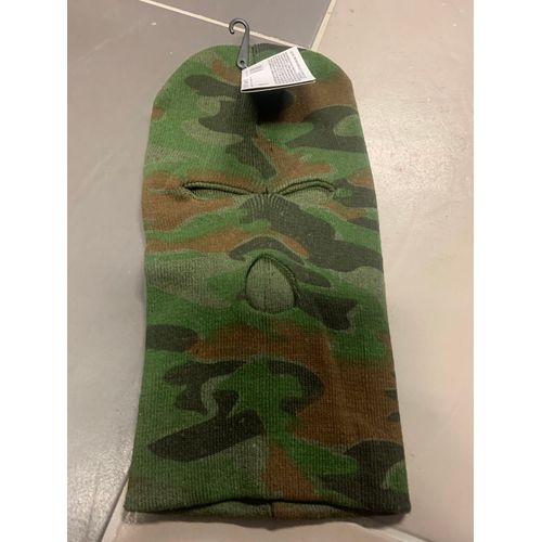 Cagoule Camouflage Army 3 Trous Moto Paintball