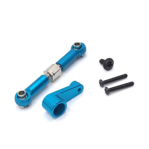 Metal Servo Arm And Servo Link Rod For 144001 144010 124016 124017 124019 Rc Car Upgrade Parts Acce
