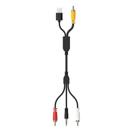 Convertisseur numérique-analogique Adaptateur audio RCA optique numérique SPDIF Toslink vers audio stéréo analogique RCA avec câble optique