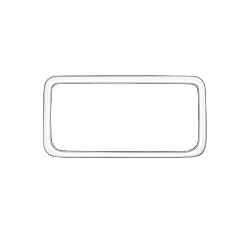 Car Silver Rear Air Conditioner Vent Outlet Trim Frame For -60 2022-2023 Rhd Car Accessories